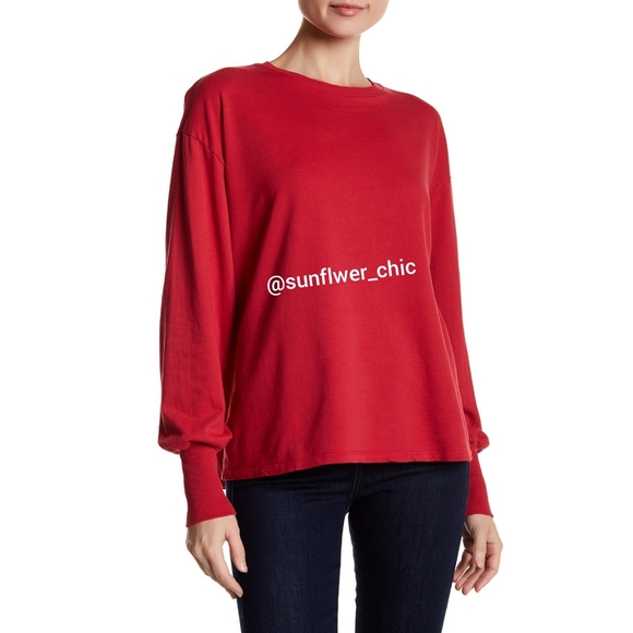 [NEW] Caslon Back Lace-Up Sweatshirt - Picture 3 of 14